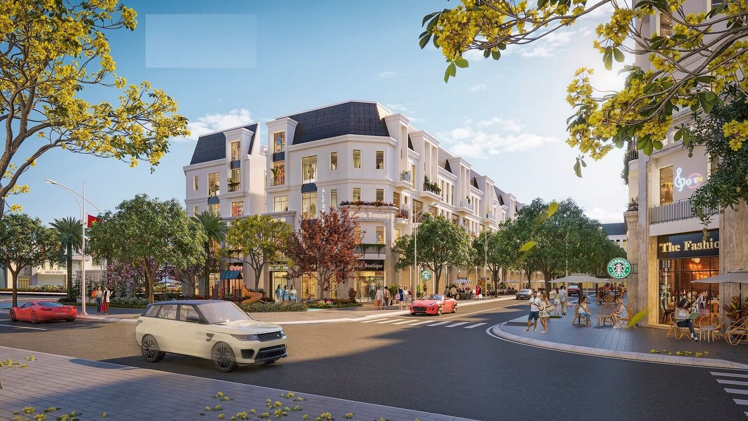 Khu thương mại – văn phòng – làm đẹp – thời trang