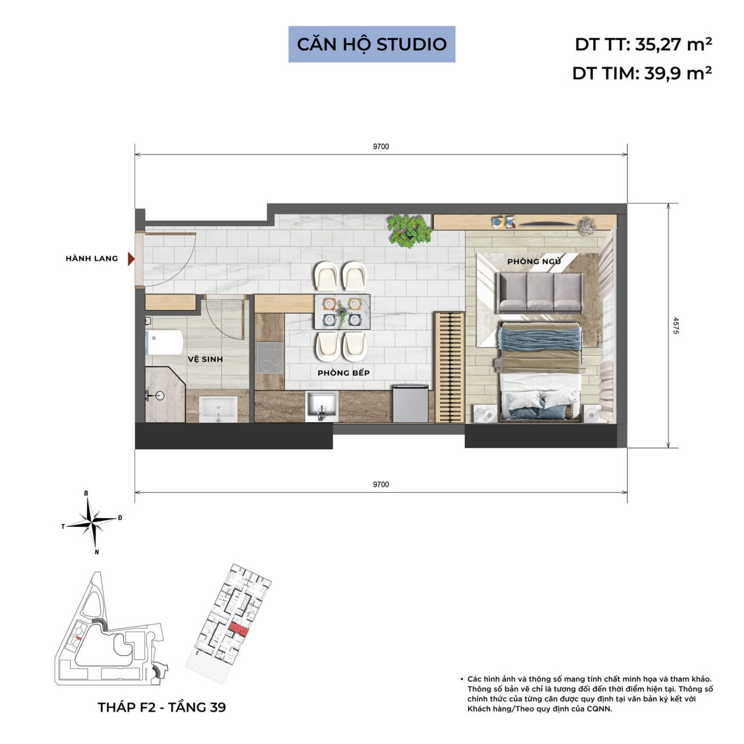 Trang chủ 84 Mặt bằng chi tiết căn hộ Taseco Trung Văn
