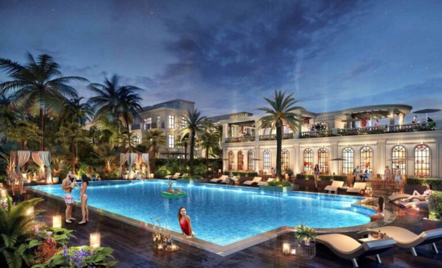 Trang chủ 77 Hệ thống bể bơi 4 mùa tại Taseco Trung Văn